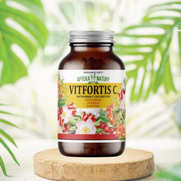 Vitfortis C - suplement diety - 90 kapsułek