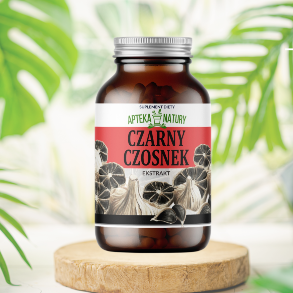 Czarny czosnek - suplement diety - 60 kapsułek