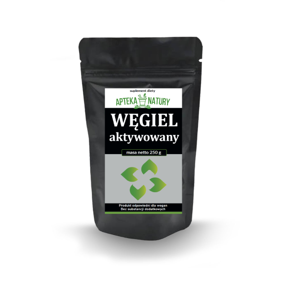 Czysty węgiel aktywowany - 250 g