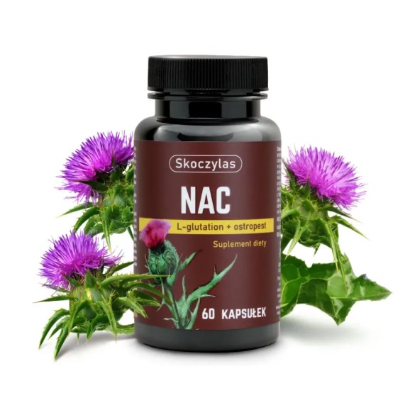NAC L-glutation, ostropest