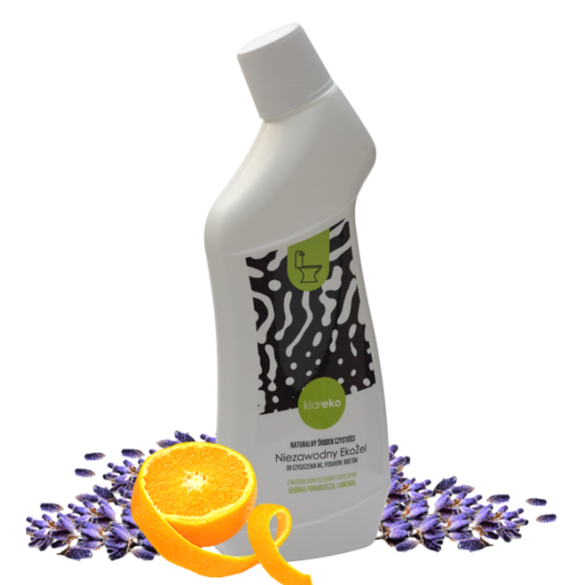 Żel do WC, pisuarów, bidetów *Słodka Pomarańcza, Lawenda 750 ml