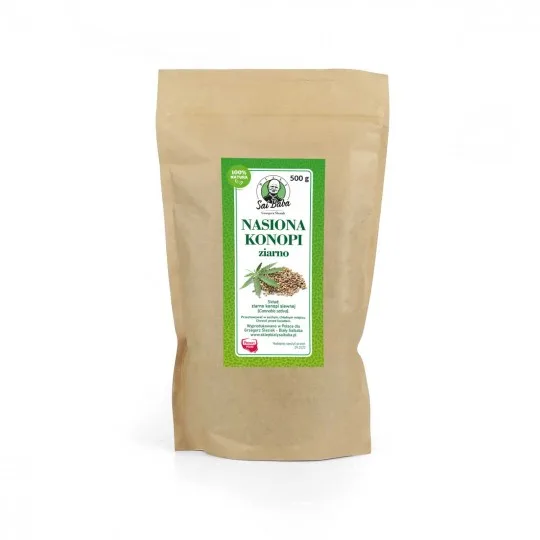 Nasiona Konopi ziarno 500g - 1834