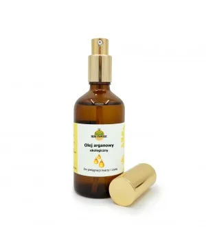 Olej arganowy, kosmetyczny, 100 ml w szklanej butelce
