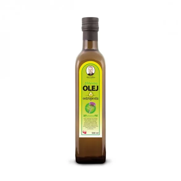 Naturalny Olej z Ostropestu 500ml