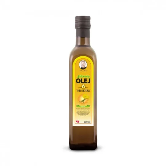Świeży Naturalny Olej z Wiesiołka 500ml - 26