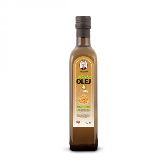 Naturalny Olej Lniany 500ml
