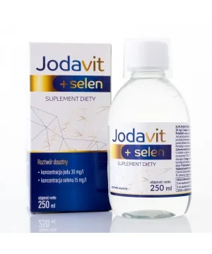 JODAVIT + selen 250ml wysoce przyswajalny Jod