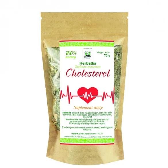 HERBATKA ZIOŁOWA NA CHOLESTEROL
