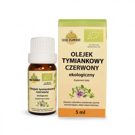 Olejek tymiankowy czerwony ekologiczny - 3881