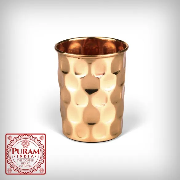 Miedziany kubek diament - PURAM - 300ml