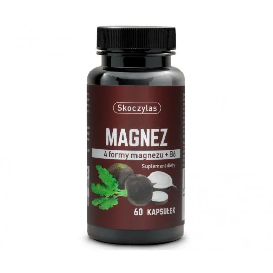 Magnez 4 formy - czarna rzepa - SKOCZYLAS - 4105