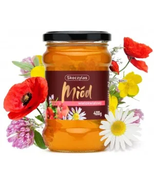 Miód wielokwiatowy - 400 g - Skoczylas