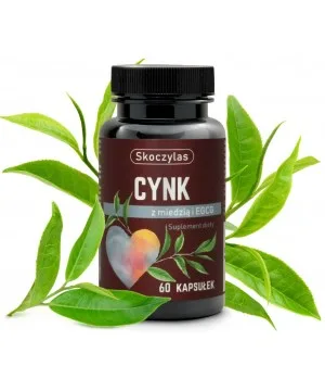 Cynk, miedź i ekstrakt z zielonej herbaty (EGCG)