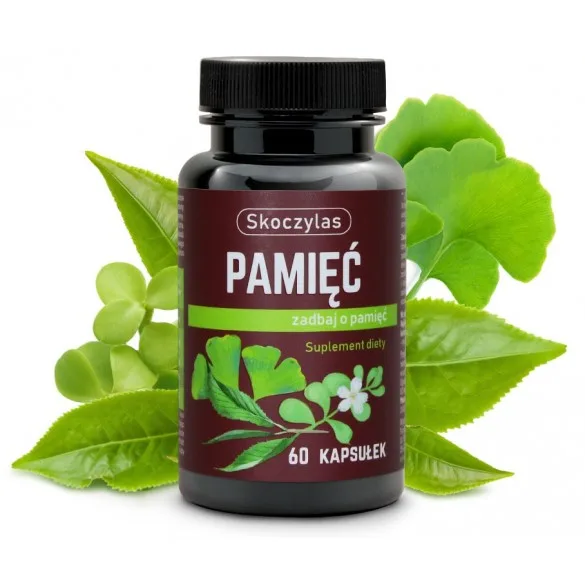 Pamięć - suplement diety - 60 kapsułek - Skoczylas