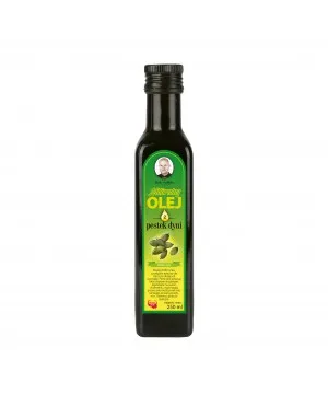 Świeży naturalny olej z pestek dyni 250 ml