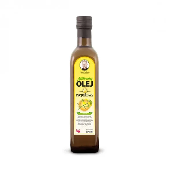 Naturalny olej rzepakowy 500 ml
