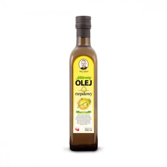 Świeży naturalny olej rzepakowy 500 ml - 452
