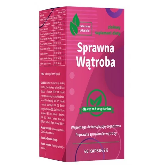 Sprawna wątroba 60 kapsułek - 4532