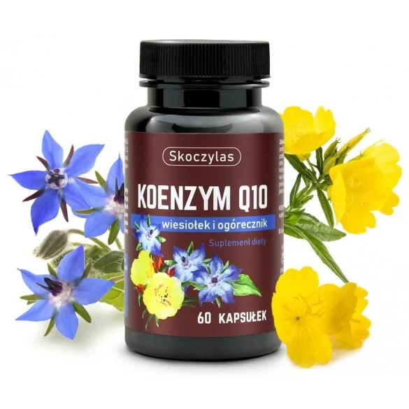 Koenzym Q10, wiesiołek i ogórecznik