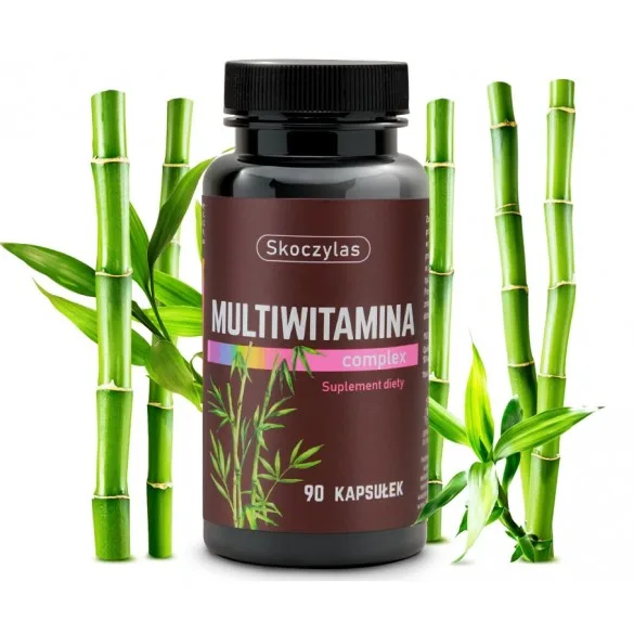 Multiwitamina + krzem, bor, jod - suplement diety - 90 kapsułek - Skoczylas