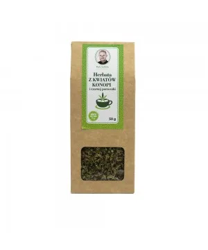Herbata z kwiatów konopi i czarnej porzeczki 50g