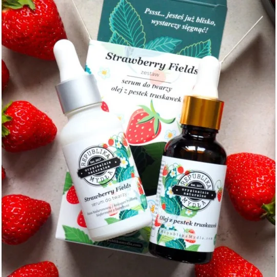Strawberry Fields – zestaw serum + olej - 4920