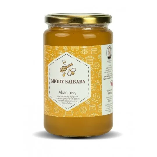 Miód Akacjowy 1000g - 4972