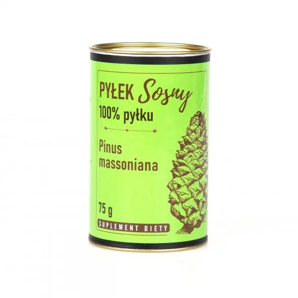 Pyłek sosny - suplement diety - proszek - 75 g - RawForest