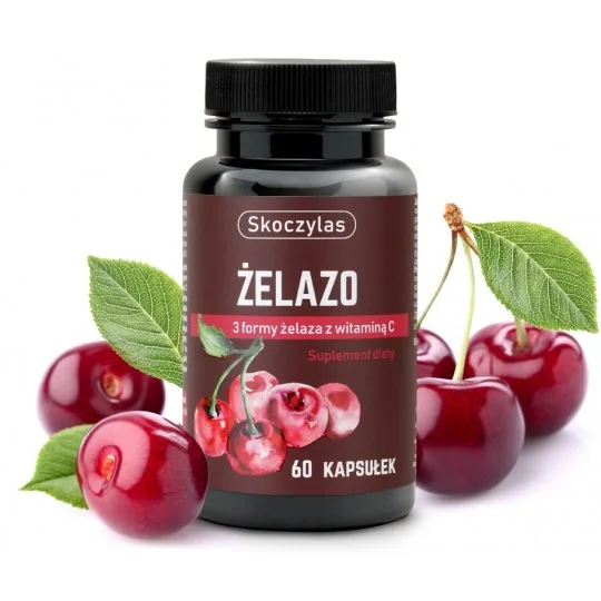 Żelazo 3 formy z witaminą C Skoczylas - 5736