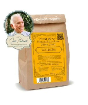 Zioła Pana Jana Kubiaka - WĄTROBA - 250g