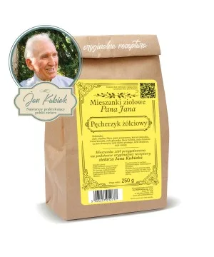 Zioła Pana Jana Kubiaka - PĘCHERZYK ŻÓŁCIOWY - 250g