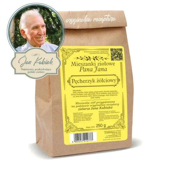 Zioła Pana Jana Kubiaka - PĘCHERZYK ŻÓŁCIOWY - 250g - 5930