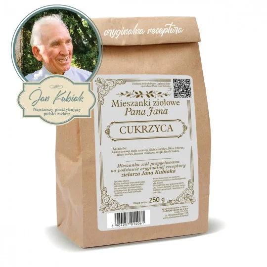 Zioła Pana Jana Kubiaka - CUKRZYCA - 250g - 6012