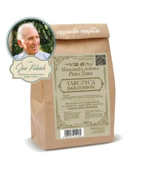 Zioła Pana Jana Kubiaka - TARCZYCA - nadczynność - 250g
