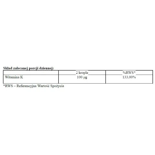 HerbaSano Witamina K2MK7 30ml - 6132