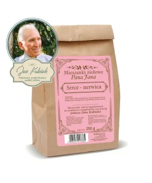 Zioła Pana Jana Kubiaka - SERCE NERWICA - 250g