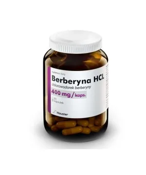 Berberyna HCL 400 mg - Hauster