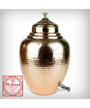 Dystrybutor na wodę młotkowany PURAM 8,5 L