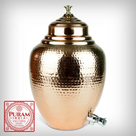 Dystrybutor na wodę młotkowany PURAM 8,5 L - 6450