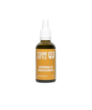 Witamina D3 krople (50 ml) 2000 IU z alg