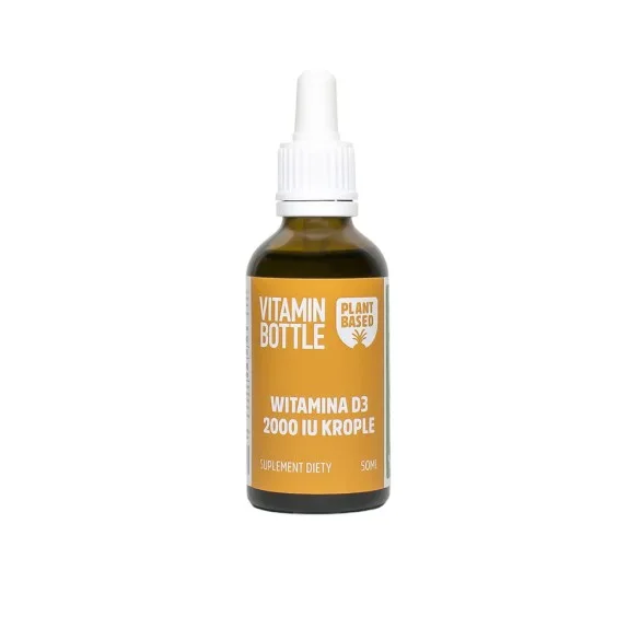 Witamina D3 krople (50 ml) 2000 IU z alg