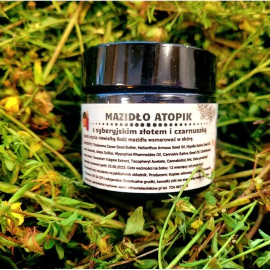 Mazidło Atopik z syberyjskim złotem i czarnuszką 120 ml - 6795