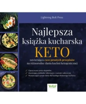 Najlepsza książka kucharska KETO - Lightning Bolt Press