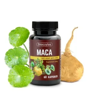 Maca + Żeń-szeń + Gotu cola