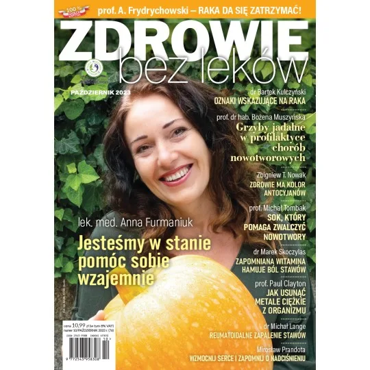 Aktualny numer 10/2023 wersja elektroniczna Zdrowie bez leków - 7496