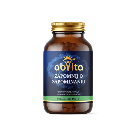 Zapomnij o zapominaniu - suplement diety - 60 kapsułek - Abvita