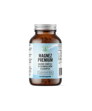 Magnez PREMIUM - suplement diety - 100 kapsułek - RawForest