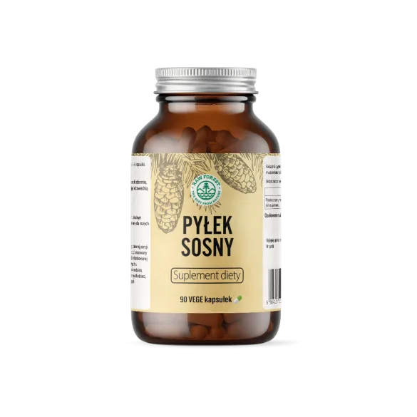 Pyłek Sosny - suplement diety - 90 kapsułek - RawForest