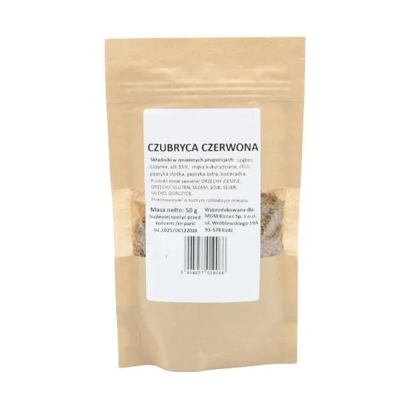 Czubryca czerwona 50g
