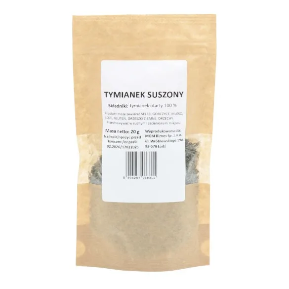 TYMIANEK SUSZONY TORBA - 20G